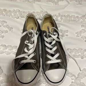 Converse White Canvas Sneakers